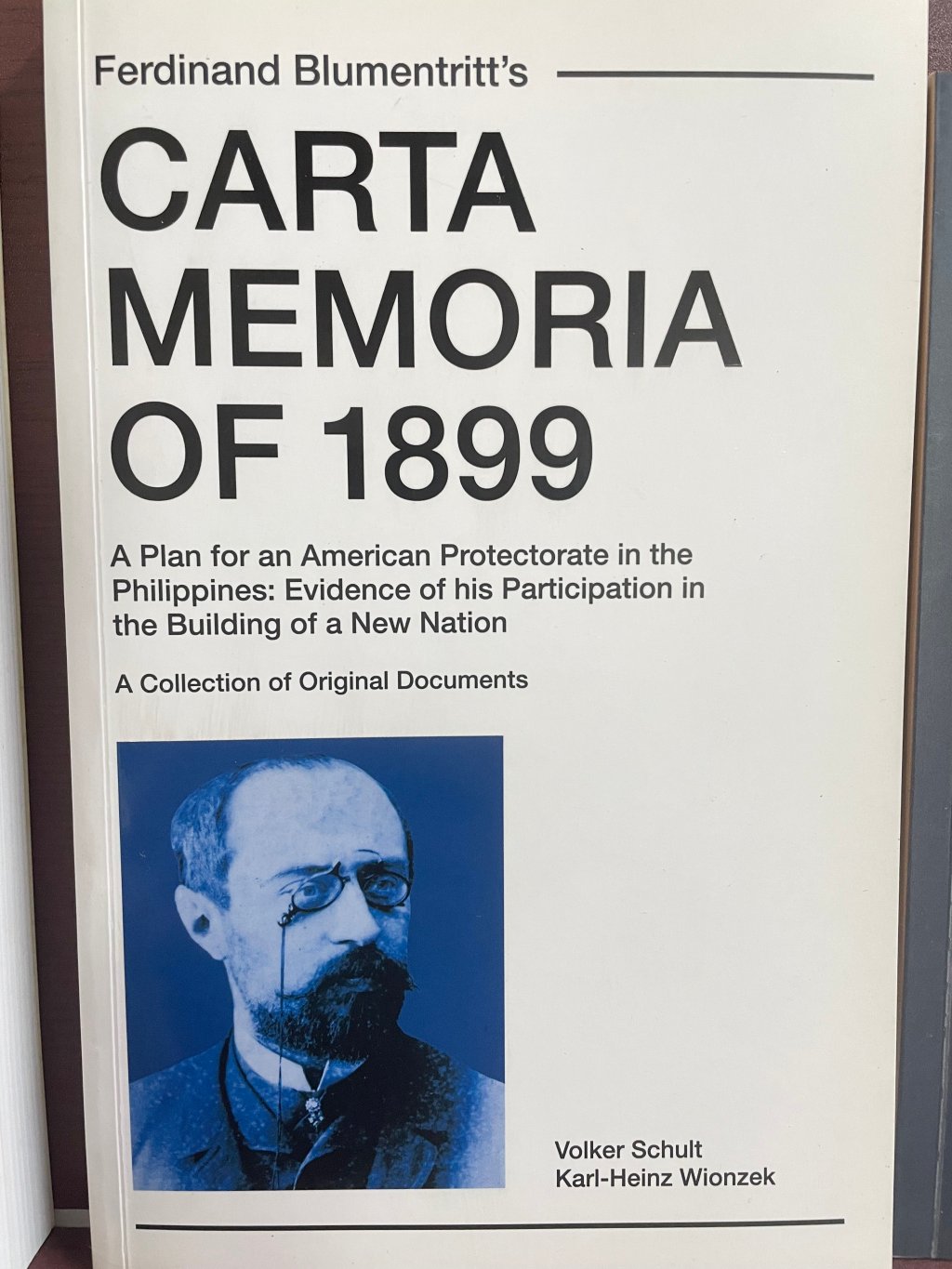 Carta Memoria of&nbsp;1899
